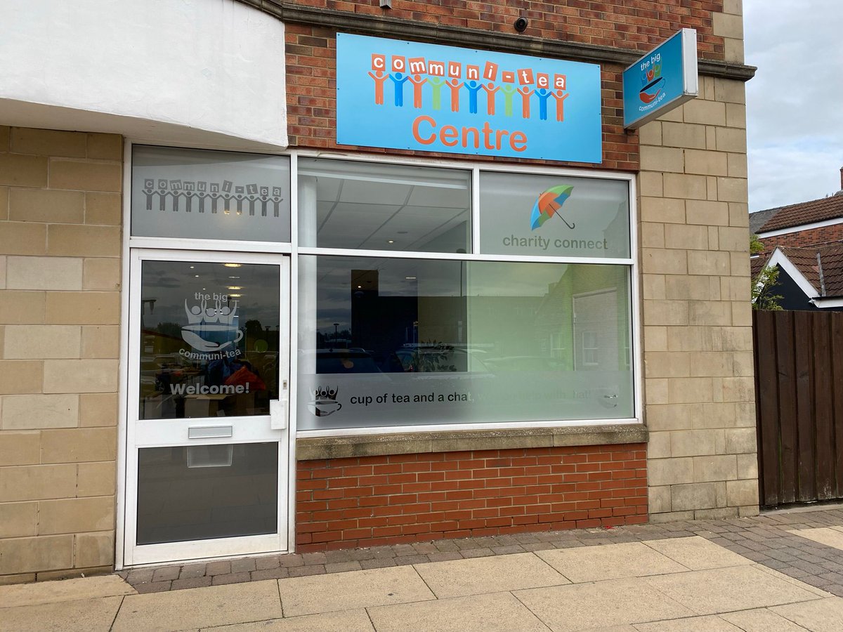 BigCommunitea's tweet photo. @SelbyAinstyMP Our Communi-tea Centre is now open! Venetia Wrigley DL, High Sheriff of North Yorkshire was there to open our centre (Please retweet). https://t.co/Uf6WQdu2Do