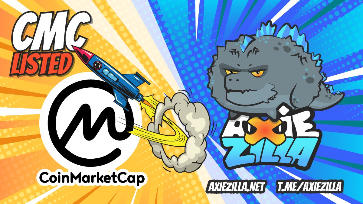 The chart might have dipped😔 a little but that didnt stop the team of  #AxieZILLA - $AXZ. They just got listed on CMC and the chart has come ROARING🦖 back up! They have a lot more planned🔥! <a href="/AxieZilla/">🦖 AxieZilla 🦖</a>

〽️CMC:
coinmarketcap.com/nl/currencies/…

💬TG:
t.me/AxieZilla

#DYOR - #BSC