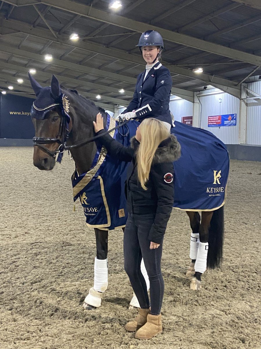 Congratulations to our two Y9s for their success <a href="/britishdressage/">British Dressage</a>. Crystal and her horse Baldovino for winning team and individual events at Keysoe International. Jemima and pony Lacy Milan for being crowned national champions in team and individual at 
Quest U21 Championships.
