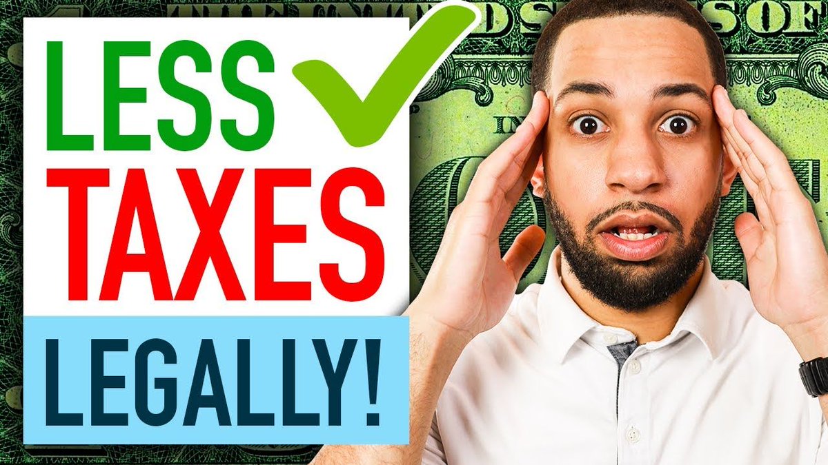 InfluentialFin's tweet photo. New Video! In today's video I give you 5 ways to pay less taxes this year! Link below
➡️ https://t.co/d3wYKtL3KK ⬅️ https://t.co/K08LTCJbWQ