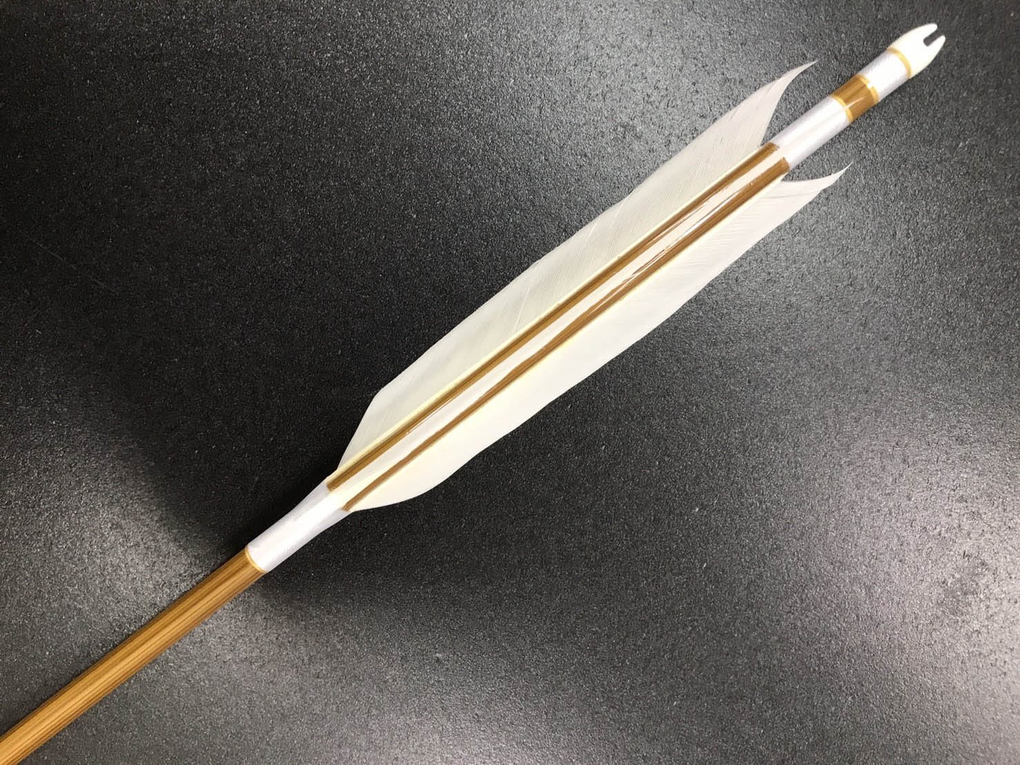 弓道 カーボン矢 KC麦粒カーボン80-23