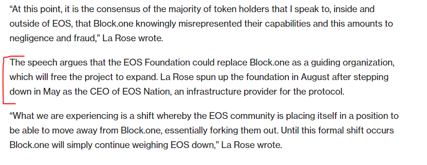 <a href="/EosNFoundation/">New ENF Handle - Follow @EOSNetworkFDN</a> has taken the right approach that we've been waiting for as a community for years now. We need the community to push forward and not dwell in the past. Whatever comes from B1 will be a bonus on top of the achievements paved by ENF
#BullishonEOS @EOS_Foundation_