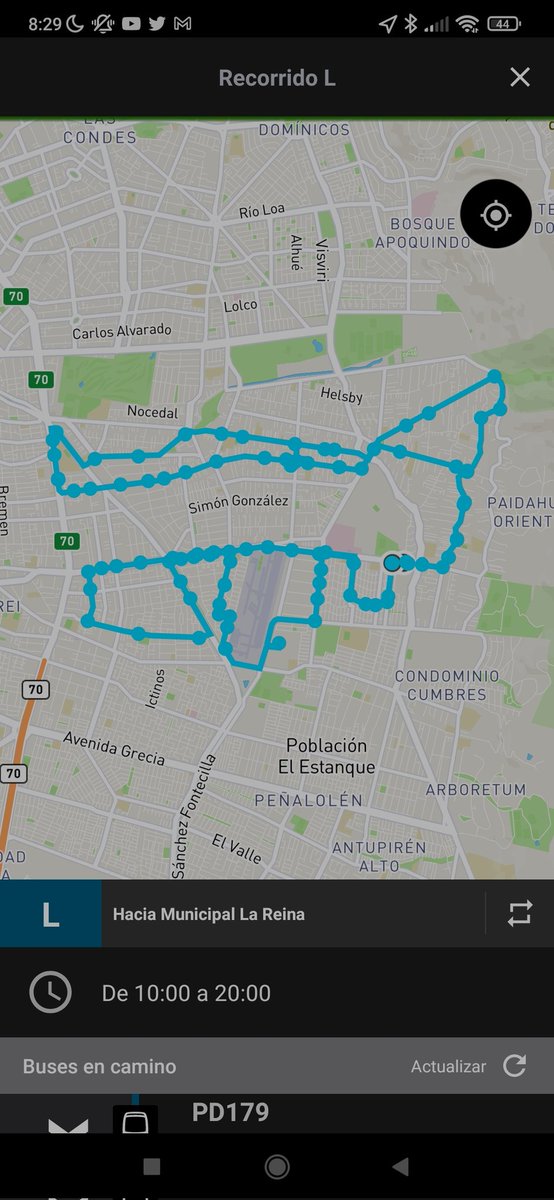 TuTranSapp's tweet photo. @carlosmelor @Emilbarra @Miss_BarBQ @JuanoAbarca @Muni_LasCondes @Transantiago @Red_Movilidad @googlemaps Hola Carlos, hace varios meses trabajamos con @MuniLaReina incorporando sus buses y paraderos dentro de nuestra aplicación. Esto permite ver sus buses en la app en tiempo real, predicciones de tiempos de llegada y son incorporados en las planificaciones de viajes🐸✌️ https://t.co/ir2RmLhIeN