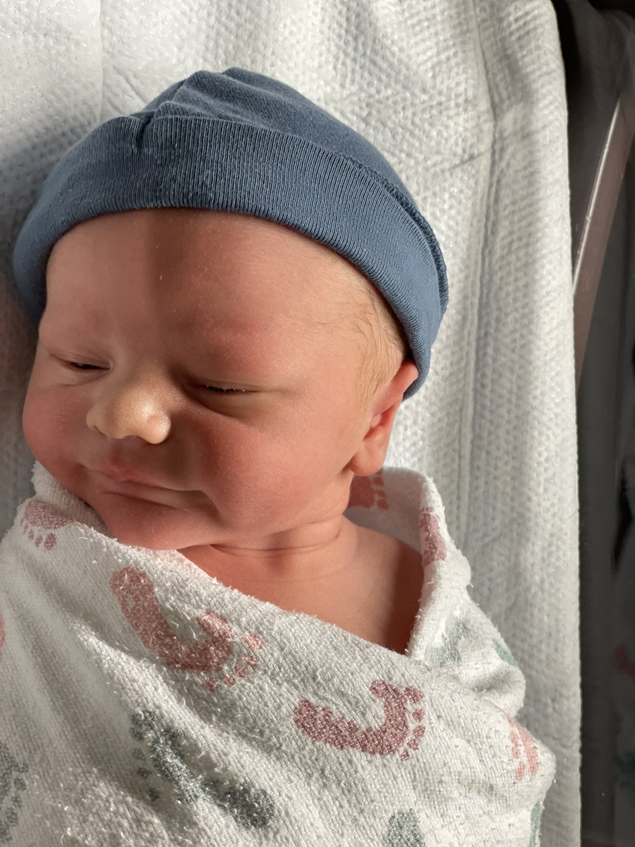Welcome to the world, Luke! Mom and Big Sister are doing great.