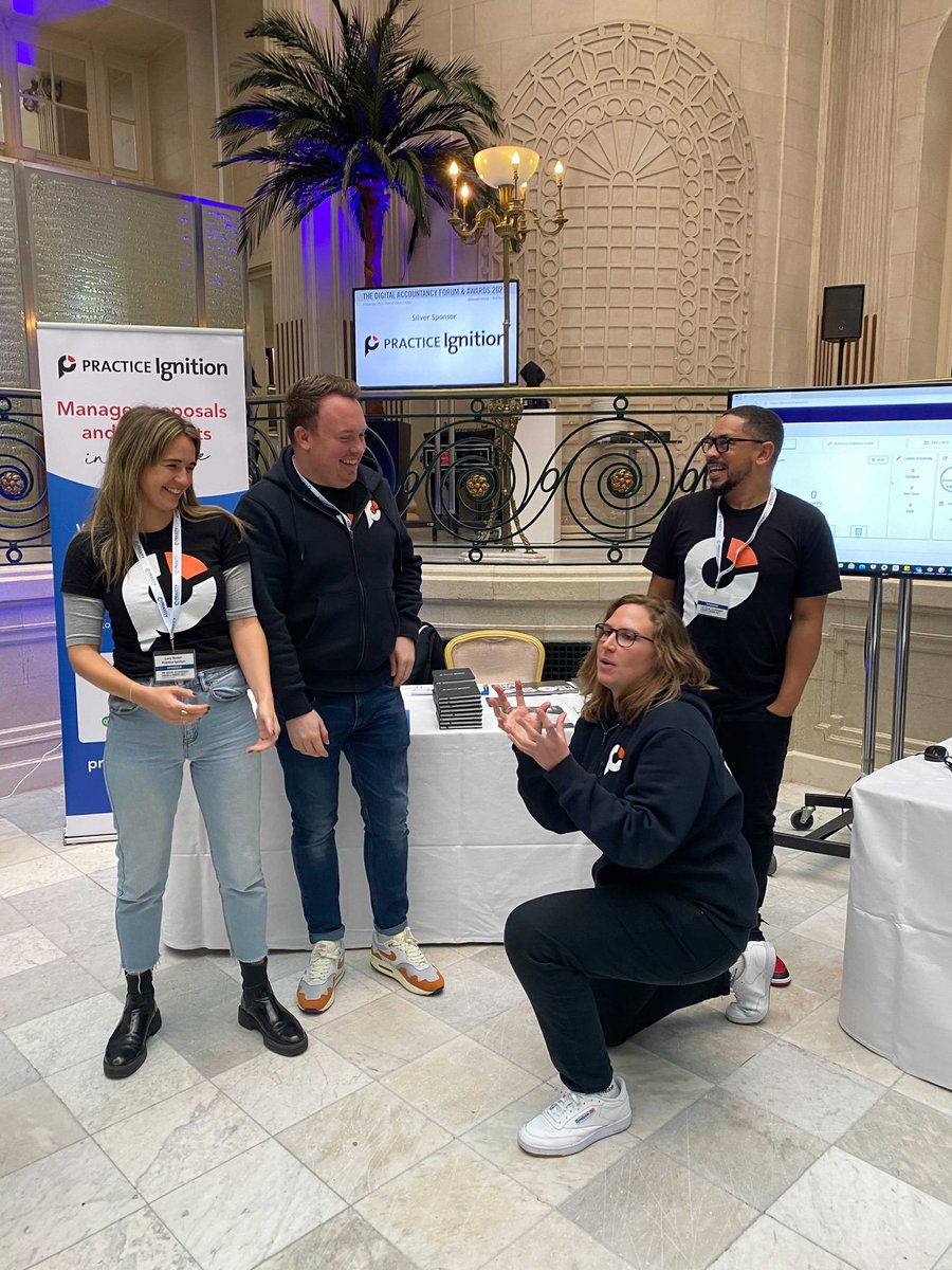 ignitionapp's tweet photo. 🇬🇧 The Practice Ignition team is having a fun and busy night tonight at the #dafawards! Stop in and say hi 👋🏼 https://t.co/hlFfmNdEYd