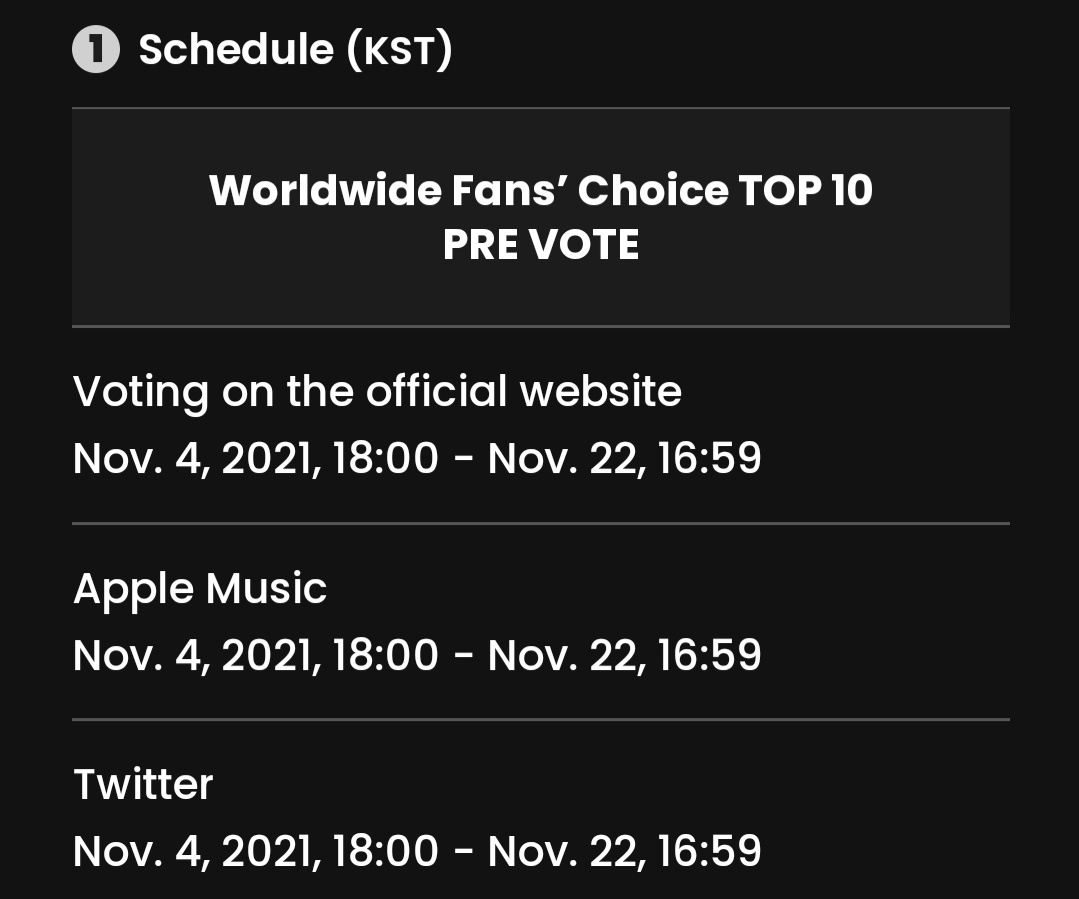 MINOBRAND's tweet photo. Twitter Voting Criteria provided by MAMA.

1. ONE TWEET PER ACCOUNT PER DAY ONLY
2. 1 RT = 1 VOTE
3. Valid vote: "#MAMAVOTE #mino" (just to be safe, no other tags and accounts) 
4. Schedule: Nov 4, 6 PM KST - Nov 22 4:59 PM KST

Tweet strategically! Every Retweet Counts! https://t.co/fOnTsER2BK