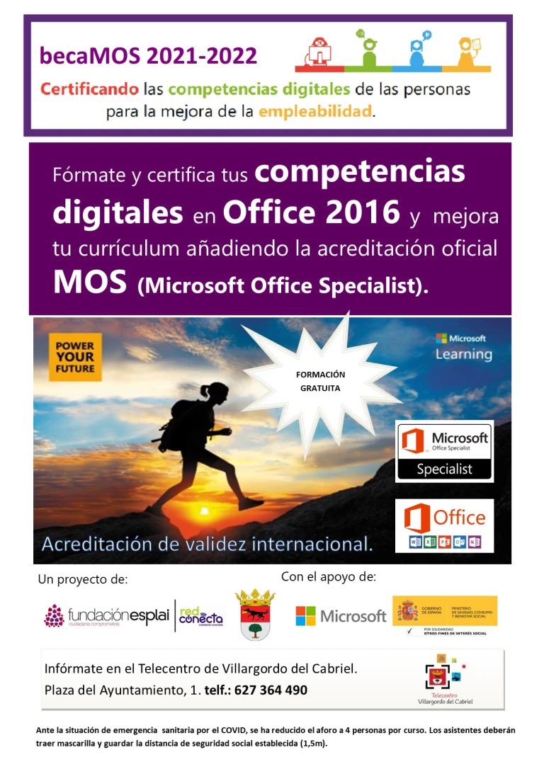 CentroSocialVdC's tweet photo. https://t.co/7xhP0qhevA #becaMOS #fundacionesplai #redconecta #certificacionesTIC https://t.co/xUxBRZ4PbN