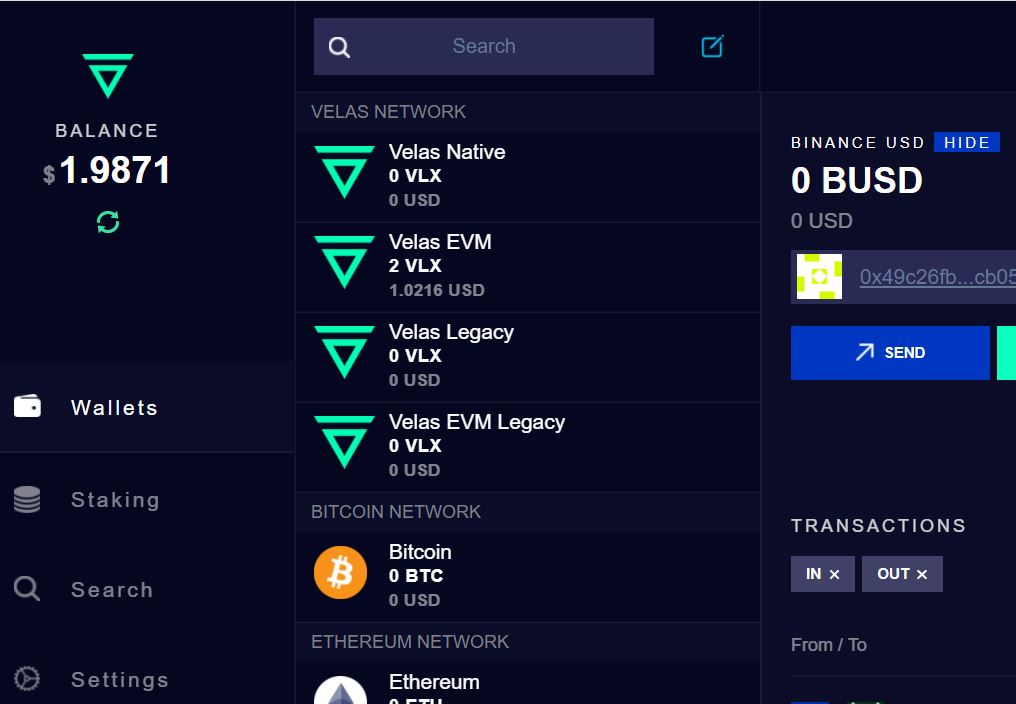 Cryptofit2021's tweet photo. @VelasBlockchain after I swaped Velas BE-20 it dosent show me Velas on the Velas network. What should I do? It only showes Velas Native token and I I dont see it, on the tokens to add. https://t.co/CqusIPnWWc