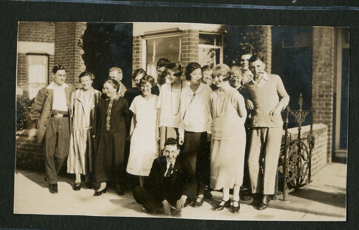 UoGArchives's tweet photo. family photo from #AveryHillCollege student's album c1925 #HBAHArchivesAtHome #ExploreYourArchive @UniofGreenwich https://t.co/NlSejqNvMA