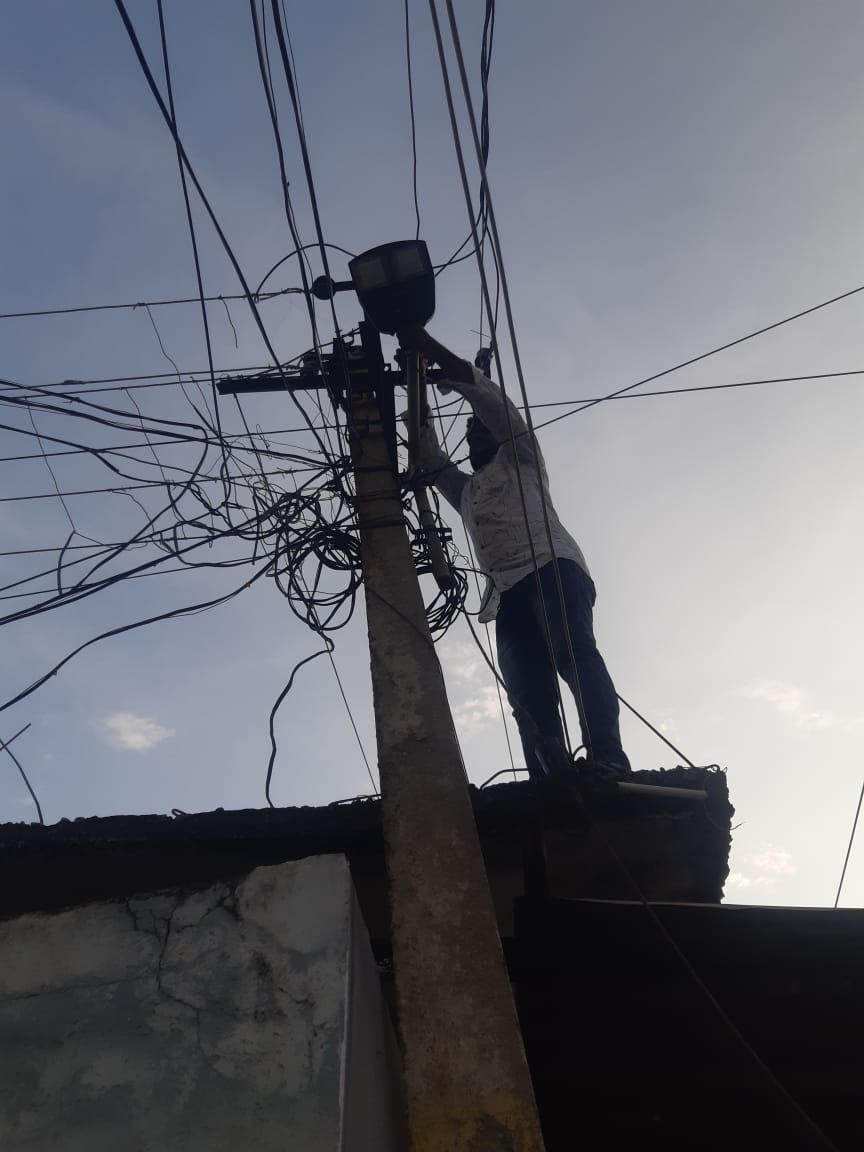 EE_ELECTRIC_LBZ's tweet photo. @JadiRaju9 @GHMCOnline Sir compliant rectified https://t.co/5jvcvhM6n2