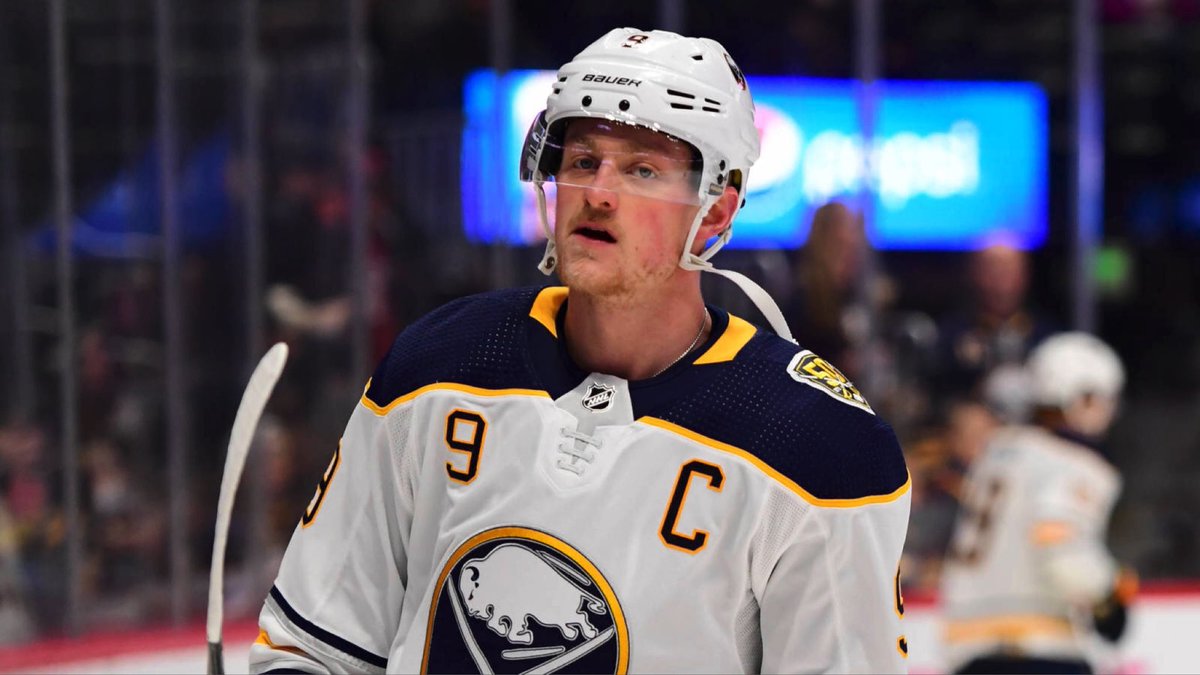 TSNHockey's tweet photo. 🚨#TradeCentre ALERT🚨: Golden Knights acquiring C Jack Eichel and a 2023 3rd-round pick from the Sabres for F Peyton Krebs, F Alex Tuch, a 2022 1st-round pick and a 2023 3rd-round pick…

Follow every deal in our Trade Tracker - https://t.co/lTl9gqJhIp

#TSNHockey https://t.co/1r946SaqPH