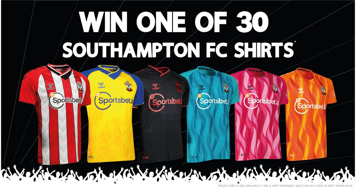 TurnstileStore's tweet photo. !!WIN ONE OF 30 SOUTHAMTON FC SHIRTS!!

We have 30 #SaintsFC shirts to give away to celebrate our Southampton range. 

To enter:

1. Follow us
2. Retweet this for a bonus entry

Entries close 11:59PM GMT 8/11/21

Shirt and size choice for winners on a first in, first served basis https://t.co/r3qSDMBLui