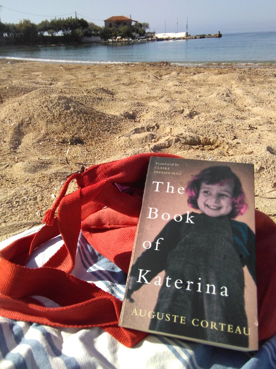magazaki's tweet photo. Great swim on Stoupa beach today, with a cracking book too. https://t.co/3vJcZ6CHP5