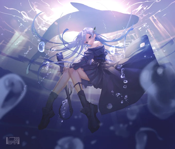 『52Hzの鯨 covered by ヨミ』
MVイラスト描かせていただきました!是非聴いてください…!

https://t.co/mUMMpJFEkq
#VESPERBELL 