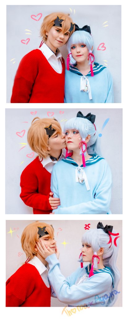 hiroi_nakano's tweet photo. Милости в ленту 🥰🥰🥰 
Я надеюсь вы уже выбили Тому😌

Kamisato Ayaka - @_dead_ren_ 🥺
Thoma - me. 
Ph - @AlikaMin4 
Обработка - @_dead_ren_ 
#KamisatoAyaka #ayaka #thoma #thomaxayaka #GenshinImpact https://t.co/S2zCXeEtE9