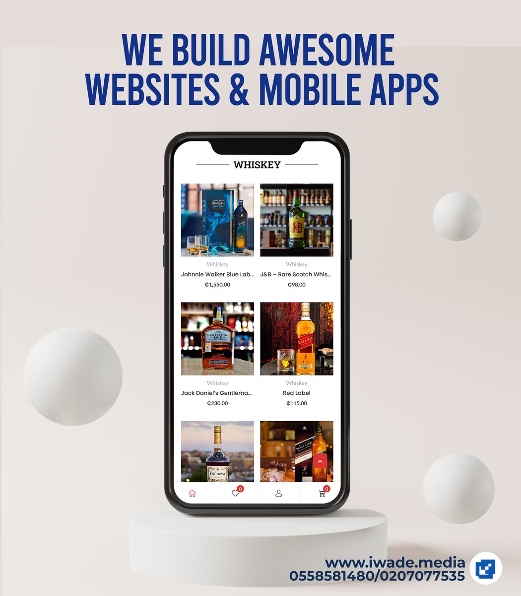 iWadeMedia's tweet photo. Launch your e-commerce shopping app and website today. We offer professional websites, mobile apps, and custom software solutions to small and large businesses

#liquorshop #ghanabusiness #businessghana #ghana #ghanatravel #ghanatrends #ghanafood #ghanacompanies #ghanaphotography https://t.co/JQPsvhpdEk