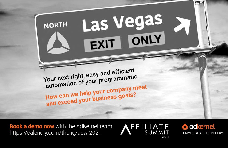adkernel's tweet image. Make sure and swing by to see how we can help your business reach its goals by automating your programmatic, it’s easy fast and efficient. #affiliatemarketing
Book a demo now. calendly.com/theng/asw-2021