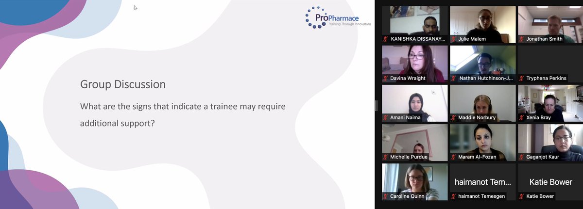 NomaPropharmace's tweet photo. A great start to the morning with #educational supervisors on our @HEE_LaSEPharm @HEE_SouthPharm supervisor training programme discussing trainees that may require additional support, really important discussions and sharing of best practice #prosupervision @ProPharmace https://t.co/gnQeAa7LKI