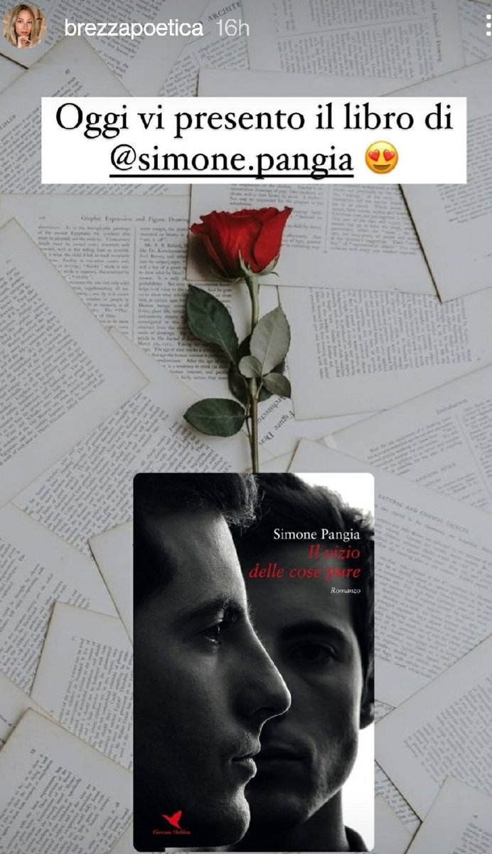 simonepangia's tweet photo. Nuova recensione al #viziodellecosepure 😊https://t.co/iqFGmoafUn  #booklover #lettura #autoriemergenti #4novembre https://t.co/VZ5HxwvOSy