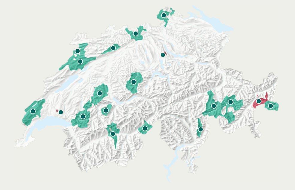 Les 1⃣9⃣ #parcs suisses ont des objectifs et des responsabilités clairs. Ils préservent une #culture et des paysages de grande valeur, encouragent une économie régionale durable. Admirez ! ➡️bit.ly/31wlKNu