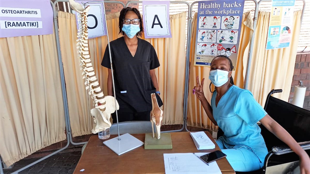 kalafong_health's tweet photo. #PhysioWeek| With focus on Osteoarthritis (OA). OA is a chronic joint disease of ageing that affects the cartilage of small, medium and large joints. OA is also progressive in nature and it changes the way one's knee would normally move. #physiotherapy #Physio21 https://t.co/vVFDWYvPs6