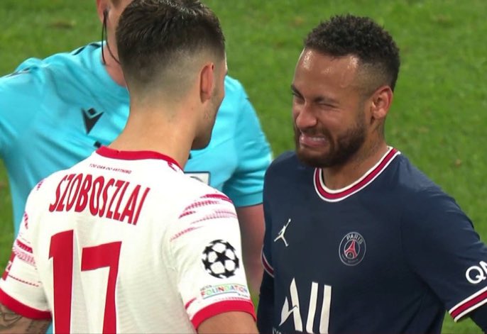 EhsaN_PSG's tweet photo. Szoboszlai on his exchange with Neymar before taking the penalty last night: "He asked me, 'Are you going to score?' I replied, "Yes." He said, "Are you sure?" I told him, "I never miss it." 

#Neymar #TeamPSG #PSGRBL https://t.co/MHVeIfSWTZ