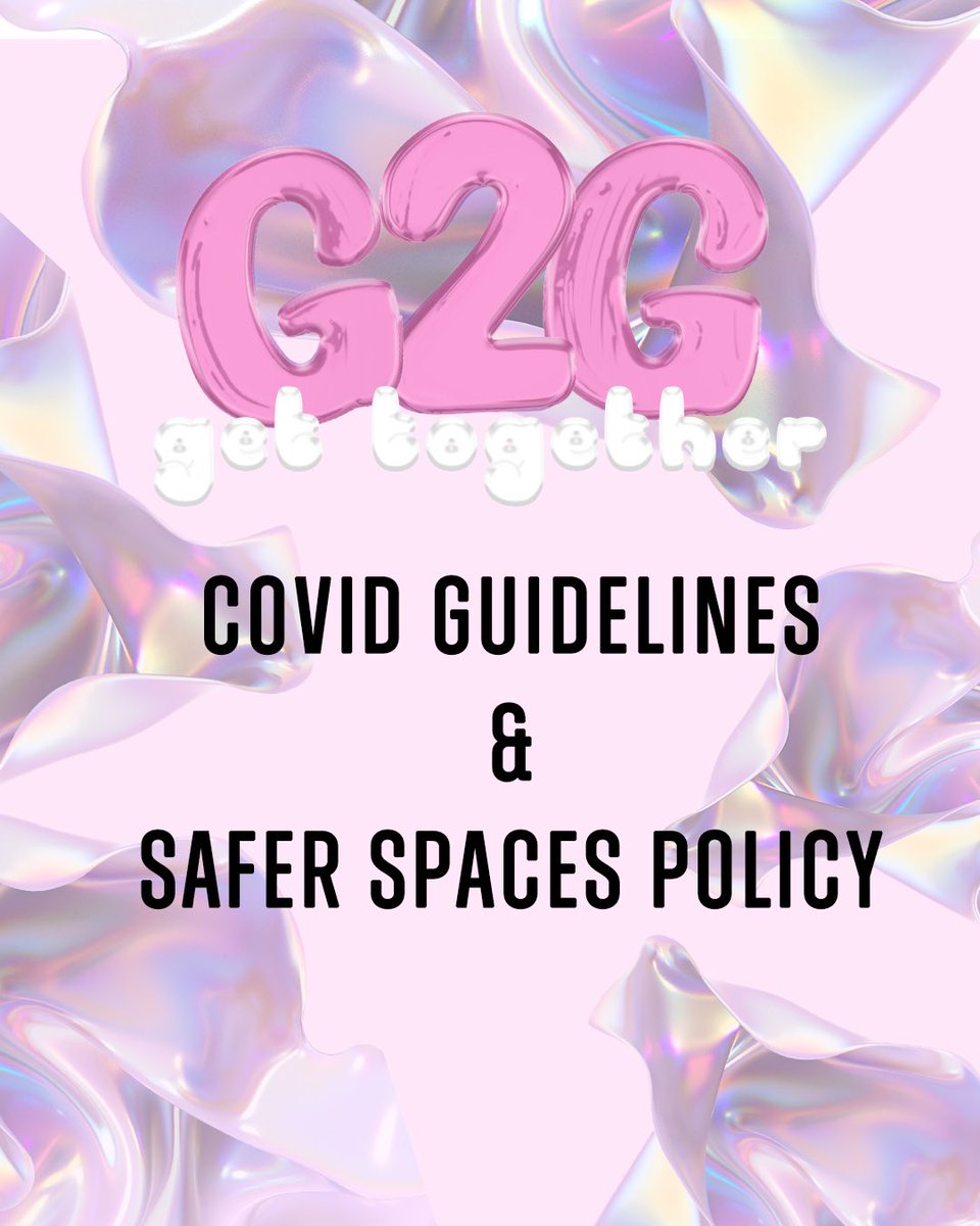 GetTogetherG2G's tweet photo. Some words ahead of our party on Friday, please read https://t.co/6VgJkhvM2M