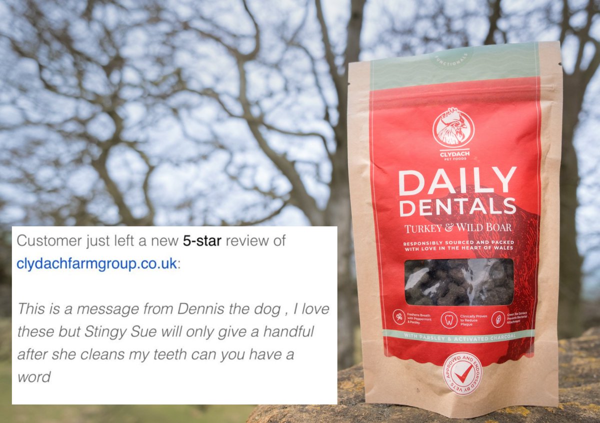 ClydachFarm's tweet photo. Hey, Sue, quit being so stingy.

We've got your back Dennis 🙌🏻👉🏼 https://t.co/VYI9bIv7Zc

#customerfeedback #dogs #wales https://t.co/5zanCXXbw3