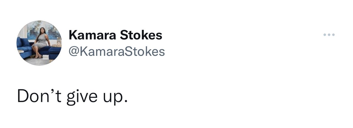 KamaraStokes's tweet photo. Don’t give up. 👌🏾👍🏾
..
#KamaraStokes #SheBuilds #SheFunds #womeninconstruction
#realestatedeveloper #mortgagebroker #constructionbae
#femaleceo #femaleentrepreneur #shemeansbusiness
#thefutureisfemale #womeninbusiness #blackwomenimpact
#entrepreneur #bossbabe #bossup https://t.co/4L2xrK1LAS