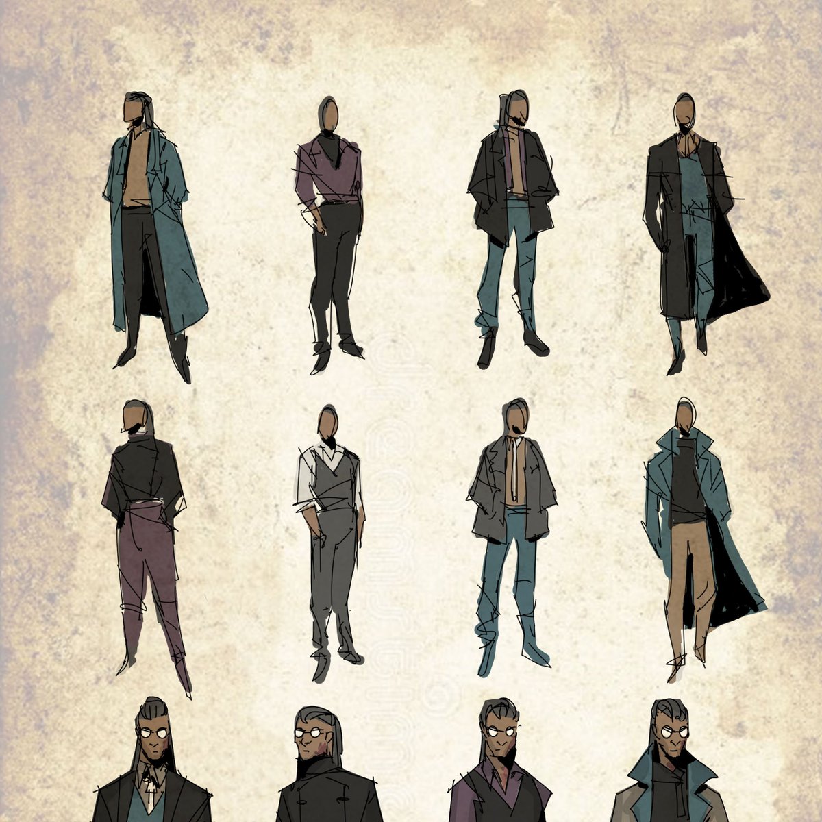VeronicaBonaci1's tweet photo. I was just thinking about a mistery visual novel game based on a dark academia theme and I did some illustrations for fun. Part 3 - Alistair. He's a vampire hunter or something like that. Swords and crossbows nerd for sure.  #darkacademia #characterart
#oc #conceptart #gameart https://t.co/AXblyDZj4v