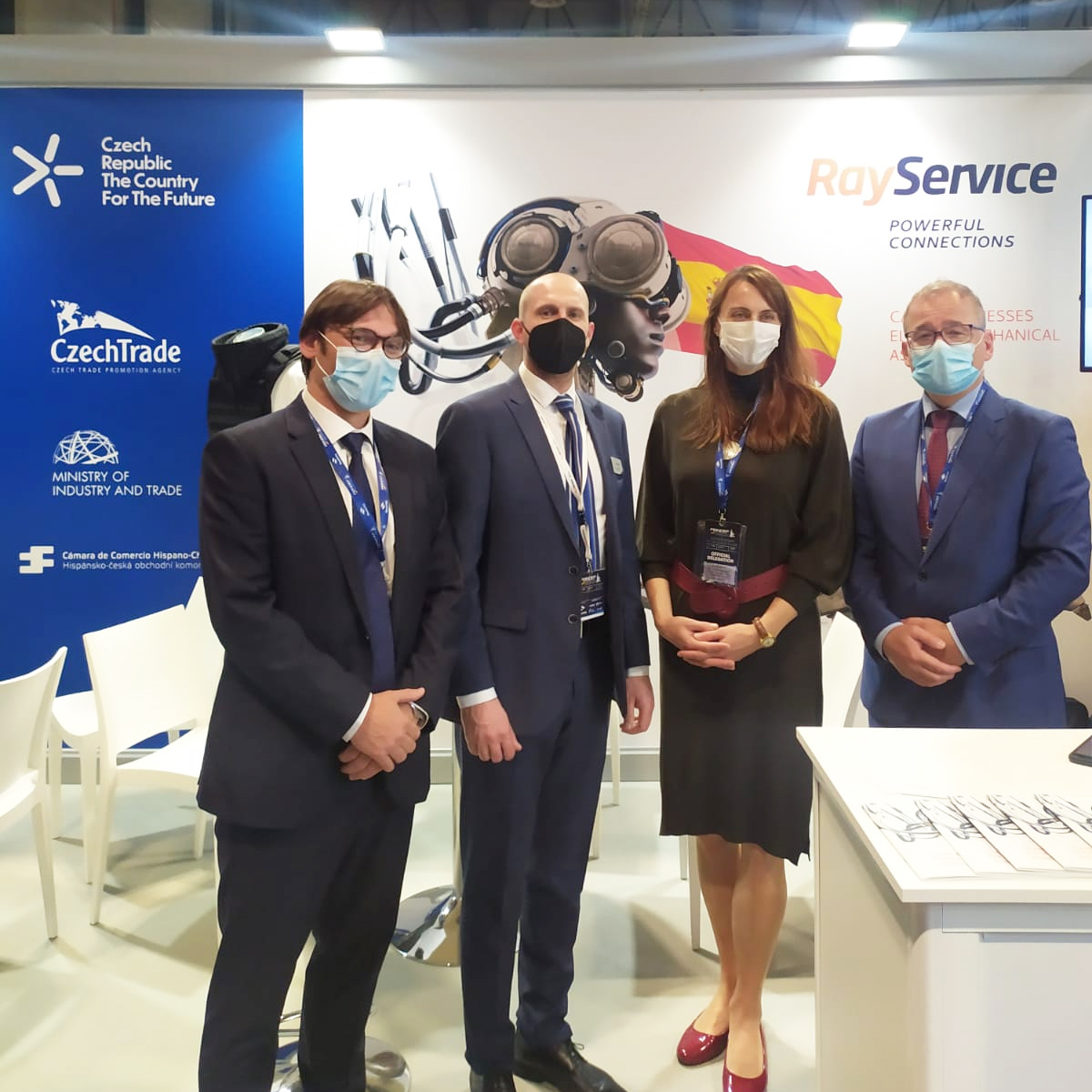 You are cordially invited to our stand at the FEINDEF 2021 exhibition in Madrid, Spain, right now.
---
Právě teď se těšíme na vaši návštěvu našeho stánku na veletrhu FEINDEF 2021 v Madridu.
---
#RayService #FEINDEF #FEINDEF2021 #expo #exhibition