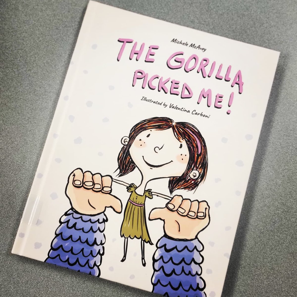 monique_brown_3's tweet photo. Book of the week is "The Gorilla Picked Me" by @michelemcavoy 
Olive is shy. Wanting to be noticed, her wish comes true at a dance.
#art #love #photooftheday #beautiful #photography #Instagram #tbt #love #cute #happy #girl #instalike #me #fun #friends #smile #photo #family #life https://t.co/6UerZl8e15