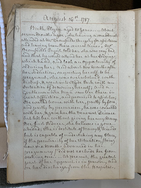 LSEEcHist's tweet photo. 1787. Ruth Plym enters Lock Asylum. 3 months later she’s working there, days after giving birth. 

@TrottJennings investigate in radio play in collab with @phwallis, @LSEechist and @morleyradio 

Launches 6pm 8 Nov.

To book: https://t.co/HtookG27f2

#Lockasylum #Londonhistory https://t.co/MHNy1P1Vn4