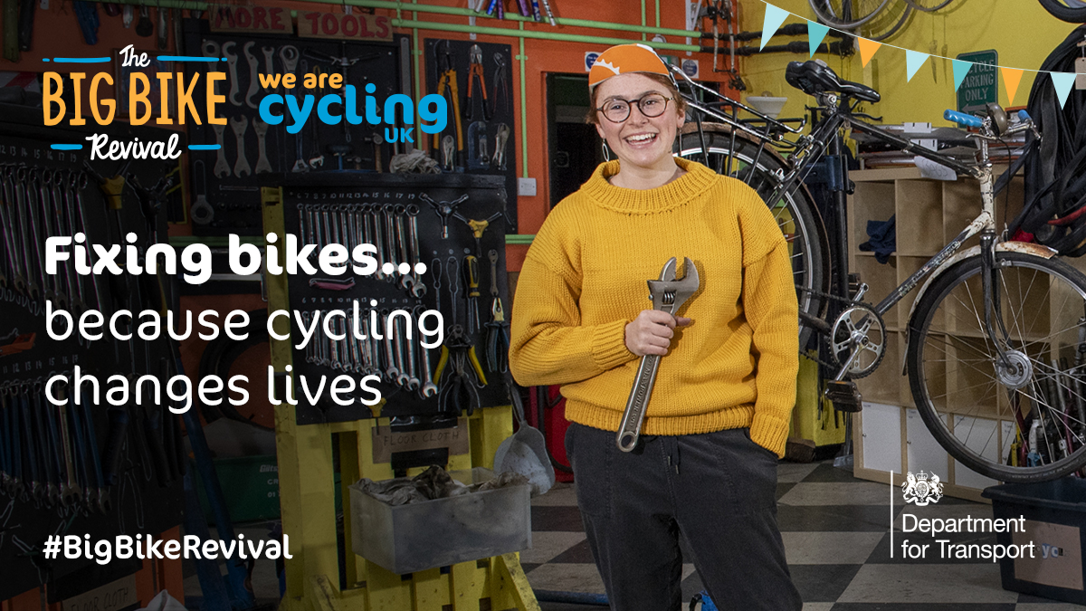 CyclingUK_SE's tweet photo. This Saturday (6th November) @YourLeisureKent  and the Wheelability Minnis Bay project, will be providing FREE bike maintenance checks as part of the #BigBikeRevival. No need to book just bring your bike along to the Minnis Bay car park 10am to 1pm. https://t.co/iT5sOMeiS8