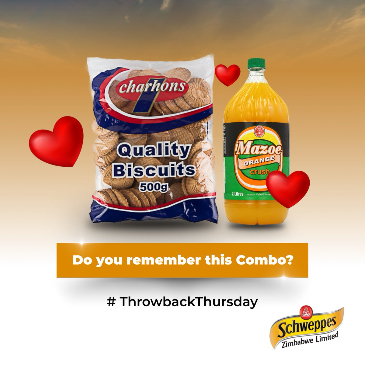 Hey Charhons do you remember this famous combination with our Mazoe Orange Crush? #Twimbos