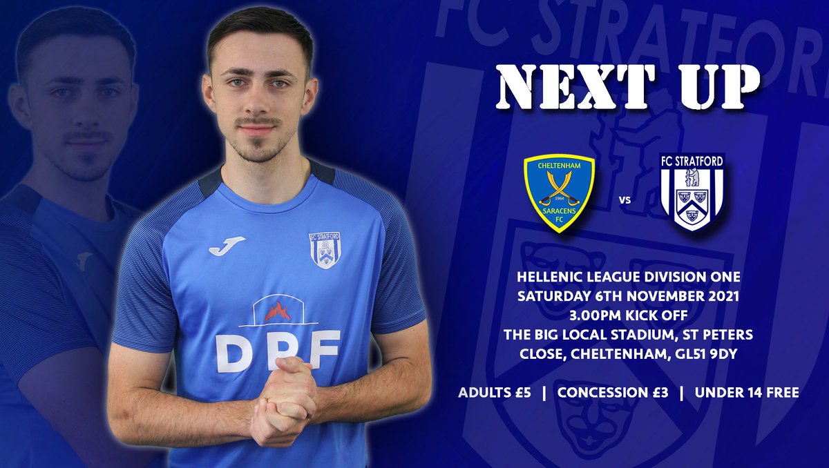 FcStratford's tweet photo. NEXT UP | It certainly doesn't get any easier for us; on Saturday we are back on the road when we travel to league leaders @SaracensFC for a @HellenicLeague fixture, 3PM Kick Off. https://t.co/F8IF6x9AjH