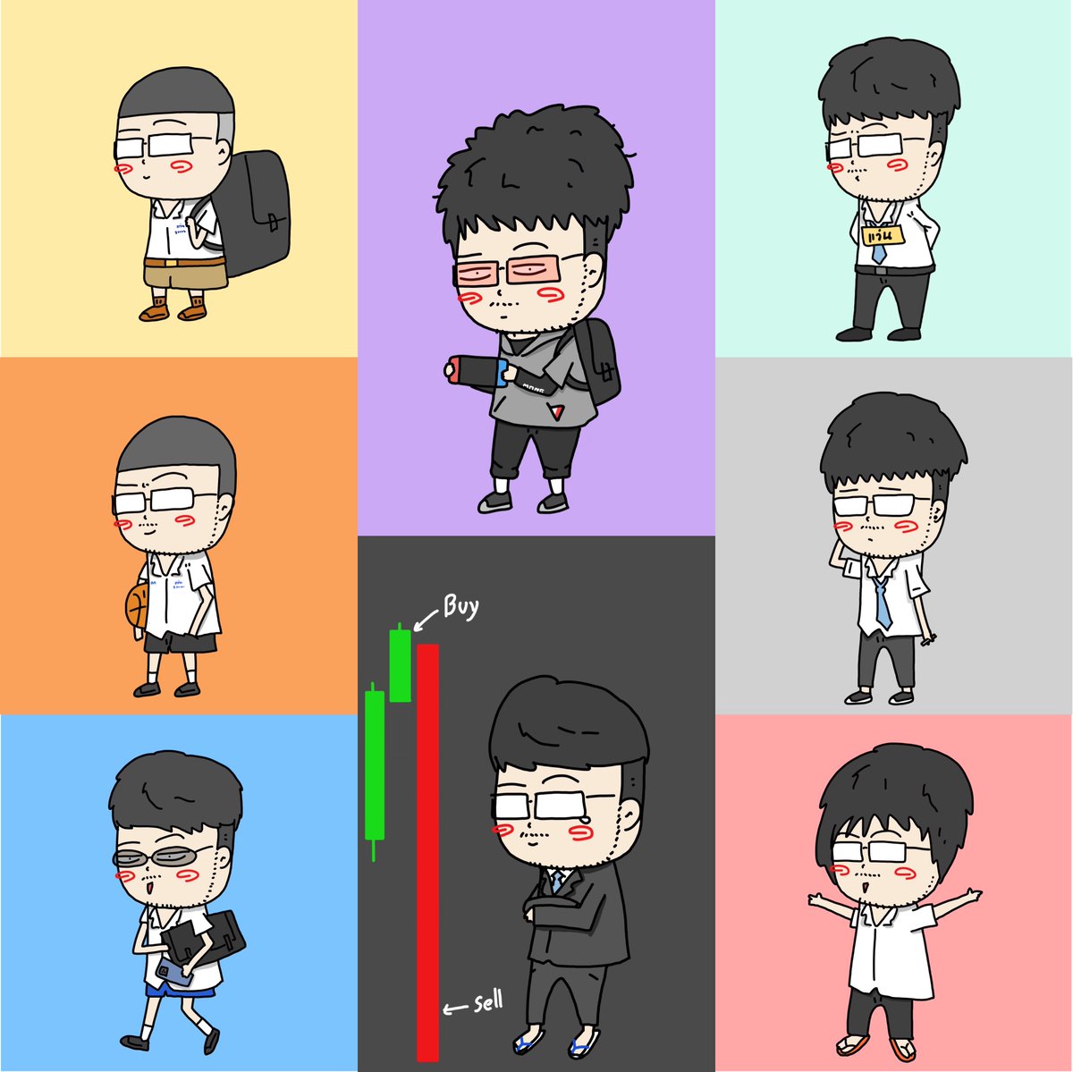 Collection "I'm your friend"
🎓back to school🎓 and 2 "gu ma tam mai" 
on Polygon chain

opensea.io/collection/amy…

#NFTs #NFTTHAILAND #NFTCommunity #NFTJapan #NFTdrop #nftart #NFTartists #nftcollector  #NFT 
#จินจุ้งTh