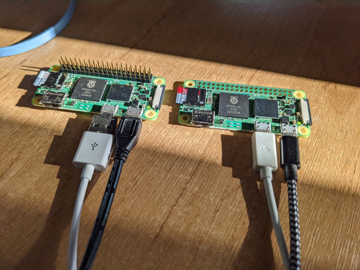 alexellisuk's tweet photo. On the left: Raspberry Pi OS 32-bit
On the right: Ubuntu 20.04 64-bit

Both running faasd and a few functions with ~40-50% RAM left over.

Instructions in the ebook for getting started with functions and multi-arch container builds.

https://t.co/9g3XM3Yj1p https://t.co/js3VbRkzbK