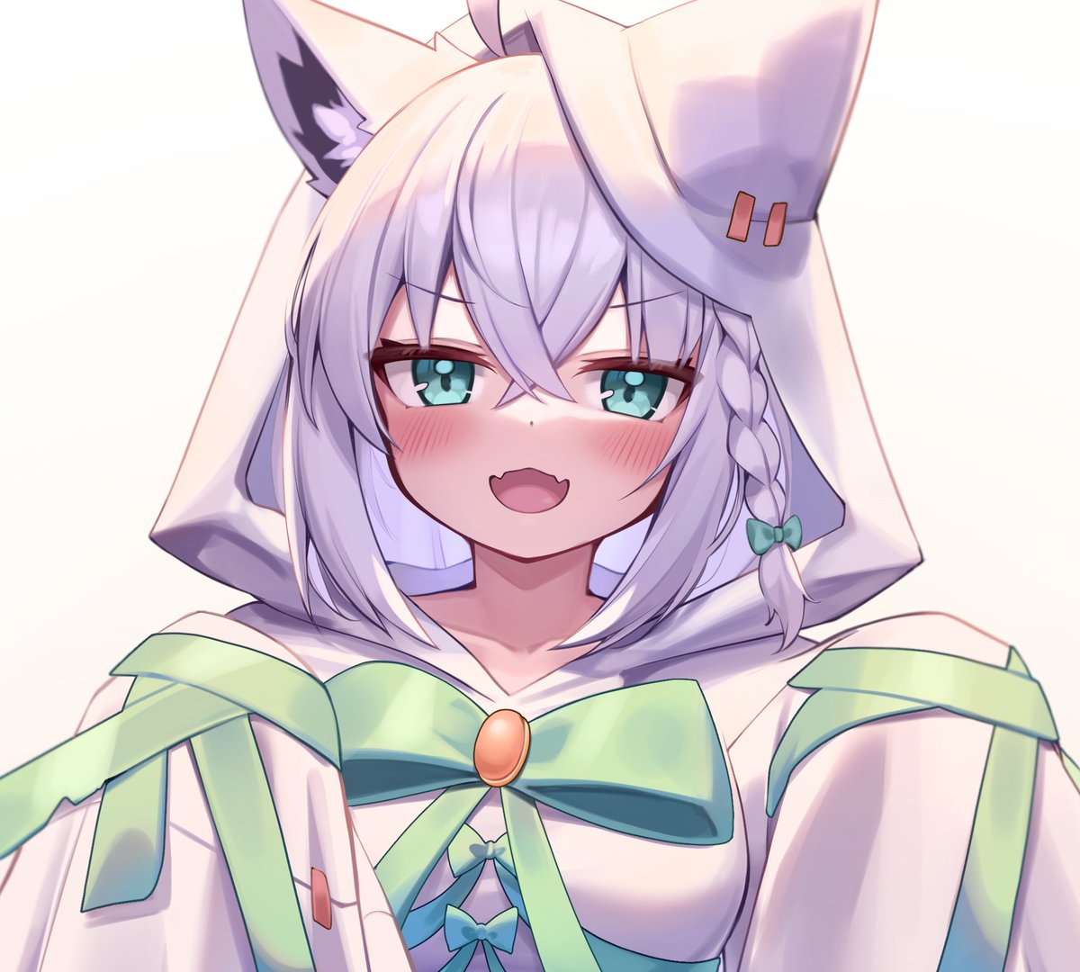 @Deaver0211 タグで絵が検索できないので顔の部分だけ別にアップロードしてみました!

イラストは上にあります!
#絵フブキ 