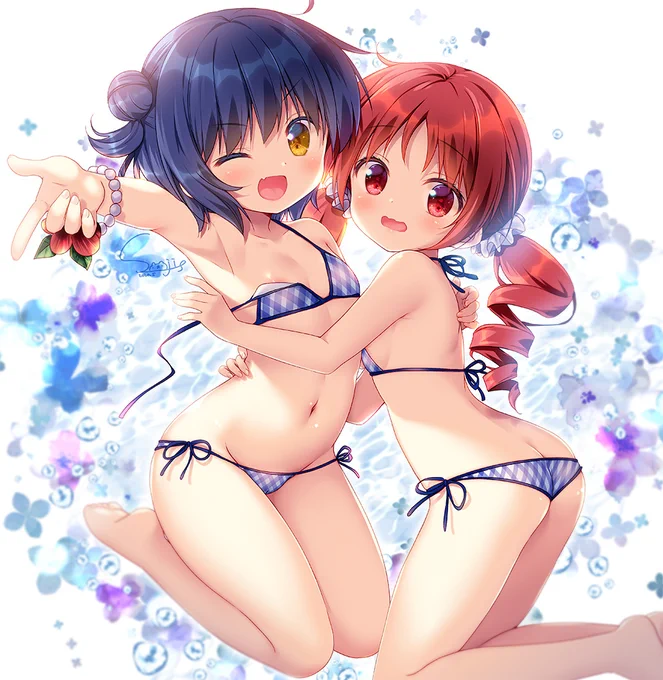 いいおしりの日💙しま&チェック 