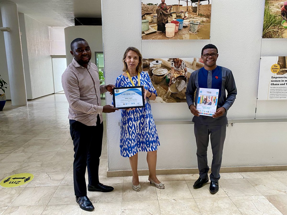 GermanyTanzania's tweet photo. We are proud to recieve the report & certification of recognition for supporting #TIMUN2021.
Thank you for representing 🇩🇪objectives & agenda on the important subject "#YouthEmpowerment in the #SustainableDevelopmentGoals"
Looking forward to the next one in 2022! @YUNA_Tanzania https://t.co/RebmvktdtR
