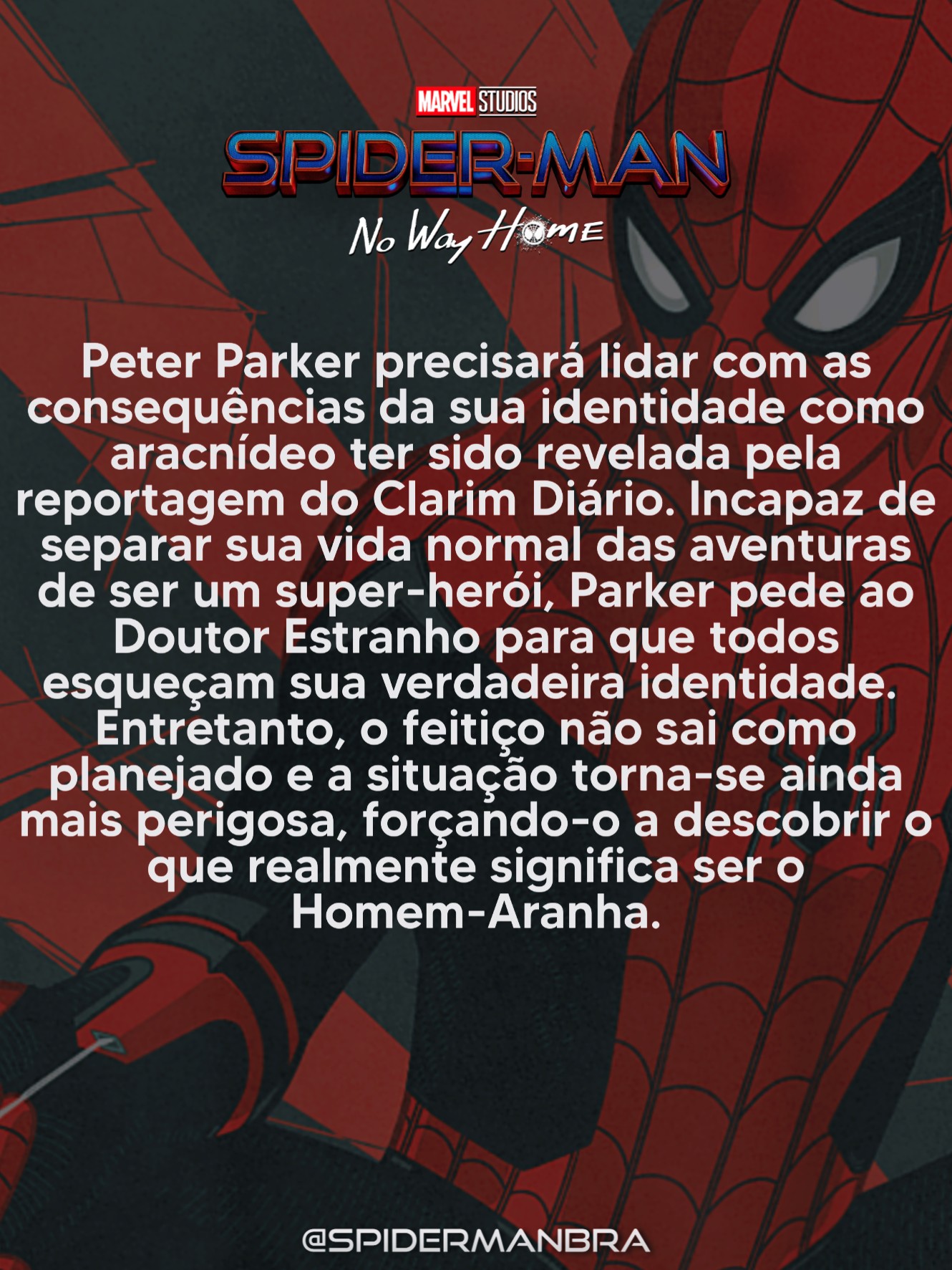 Spider-Man Brasil 🕸️ on X: 🚨 Nova sinopse de #SpiderManNoWayHome no site  da   / X