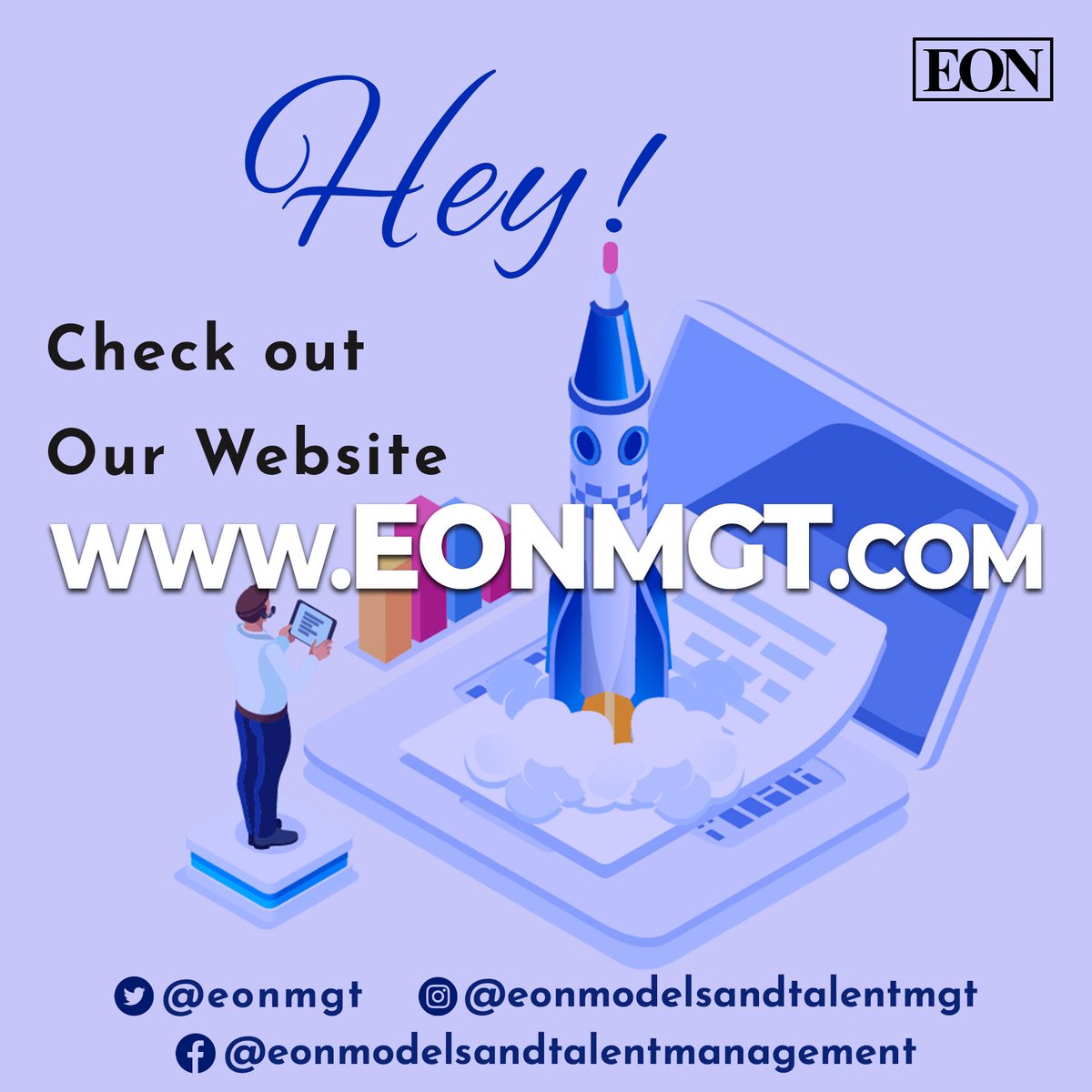 EonMgt's tweet photo. We are live now, visit our website https://t.co/xMVCKVK0mc to register for the Eon's Next Top Models Competition and to join a pool our models.

Engage with us on social media  

https://t.co/gzakMMLtqJ

https://t.co/cKs4xNRzVY https://t.co/vwOItAGN5v