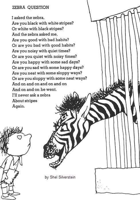 Chopsyturvey's tweet photo. The Zebra Question https://t.co/dUr0Og8MXe