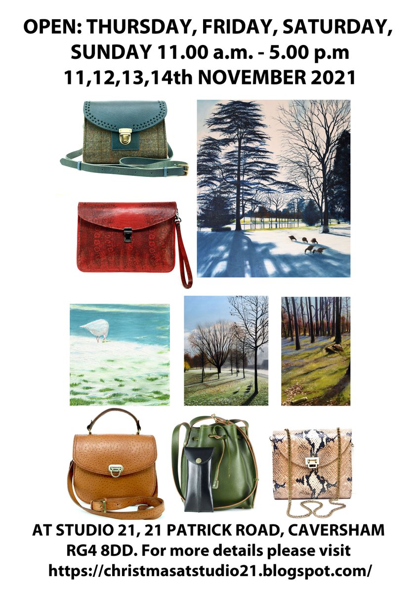 Come to our pre-Christmas Show to find special, bespoke objects, which will make ideal and unique Christmas presents. - mailchi.mp/4d704d98855e/c…