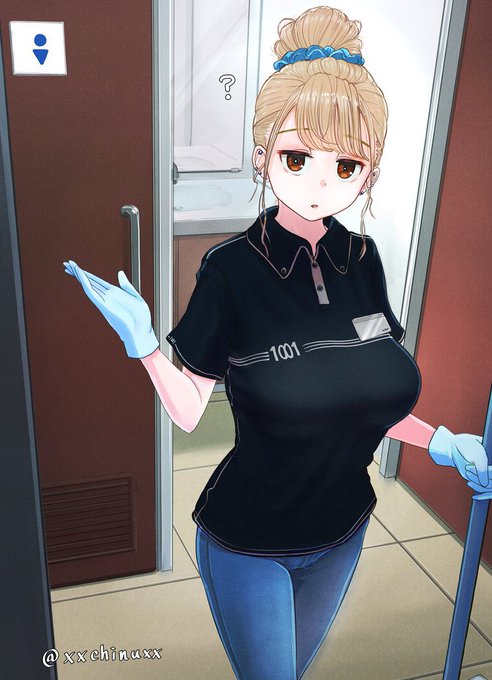 今回は久々にこの子を描いています。
貧乳のお団子ちゃんです。 