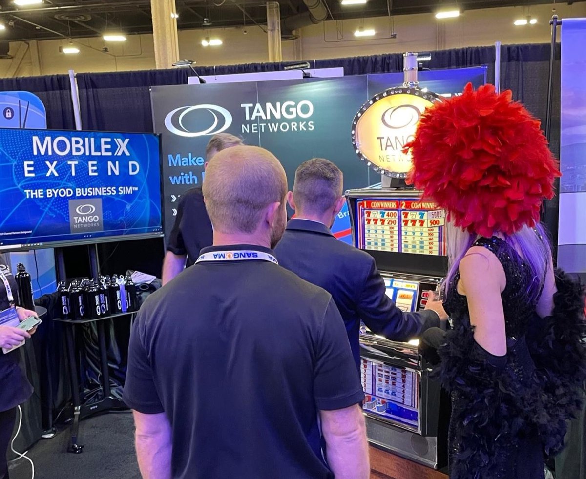 If you are in Vegas for #CPExpo, there is still time to try your luck at our one-armed bandit!
Stop by Tango Networks' booth E9 to learn how channel partners are "making money with mobile!"
Channel Partners Conference &amp; Expo <a href="/Channel_Expo/">Channel Partners</a> <a href="/Channel_Online/">Channel Partners (Now Channel Futures)</a>