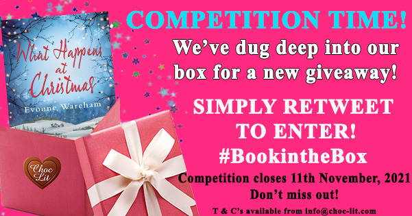 ChocLituk's tweet photo. What happens on Thursdays? #BookintheBox #Competition time! And we're pleased to say that the #prize we've pulled out this week is the wonderful What Happens at #Christmas by @evonnewareham. If you're up for some early festive reading, RT with the #BookintheBox hashtag to #win! https://t.co/I5TFvyjWvk