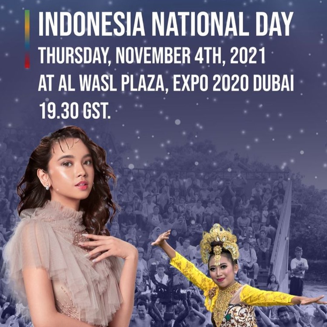 JumaliyahAlwani's tweet photo. Bangga dan seneng banget @imlyodra  dipercayakan jadi pengisi acara di Dubai🥺🤩
@MylyodraOfc @LyodraZone  @Natalijo1 
#IndonesiaAtExpo2020Dubai
#Lyodra https://t.co/AMDL0D58AW