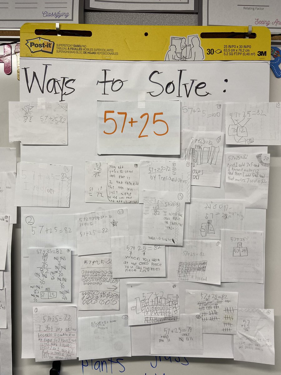teacher2teacher's tweet image. By inviting Ss to share their process rather than focusing on &quot;right answers,&quot; math T @MsDinhTeaches builds both confidence and community! 

 #MTBoS #ITeachMath